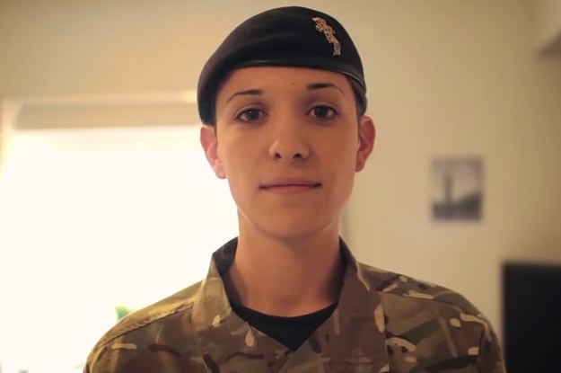 Meet Hannah Winterbourne, of the Royal Electrical Mechanical Engineers. She is the first transgender officer in the British army.