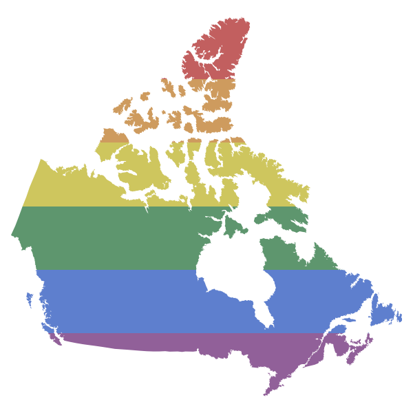 LGBT Canada Flag