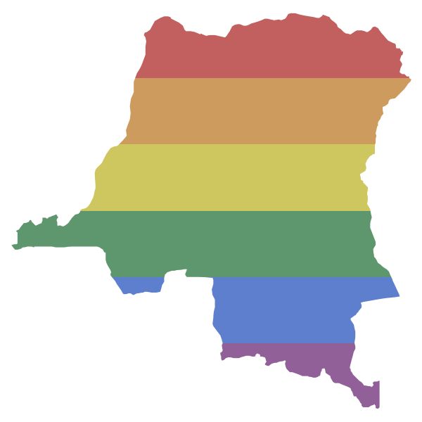 LGBT Democratic Republic of the Congo Flag