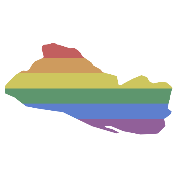 LGBT El Salvador Flag
