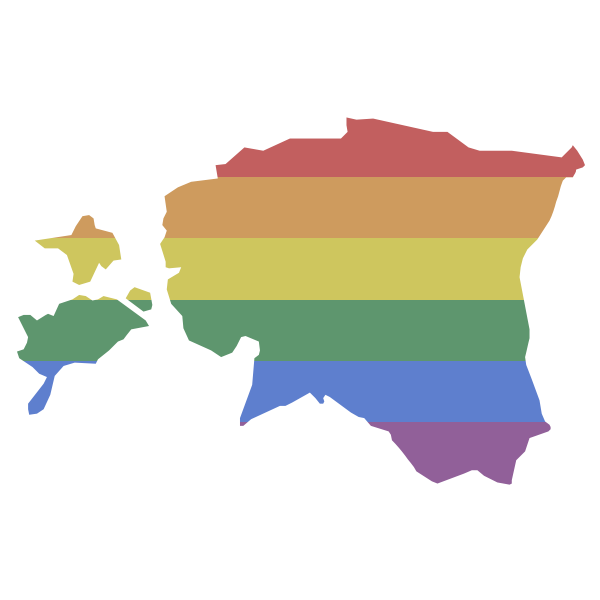 LGBT Estonia Flag