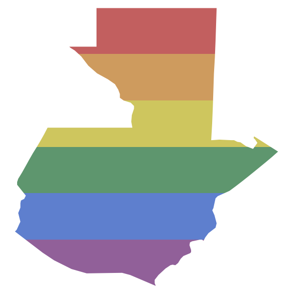 LGBT Guatemala Flag