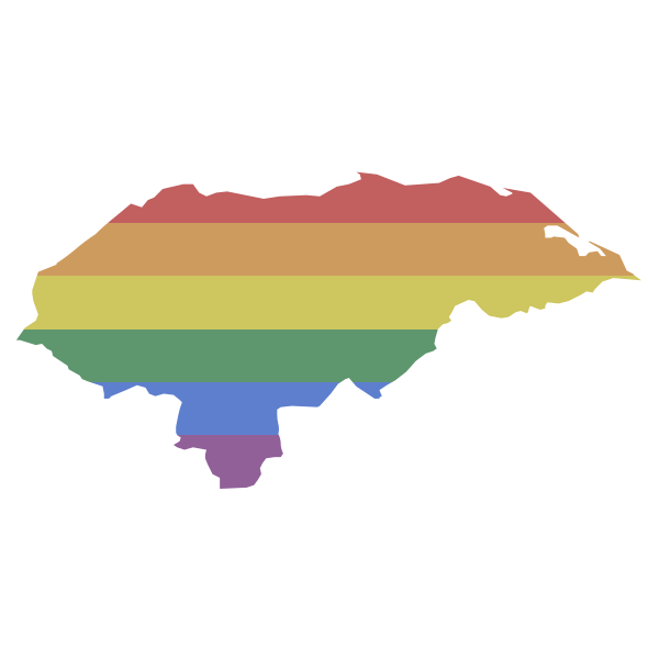 LGBT Honduras Flag