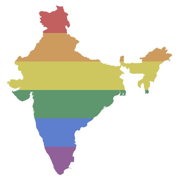 LGBT India Flag