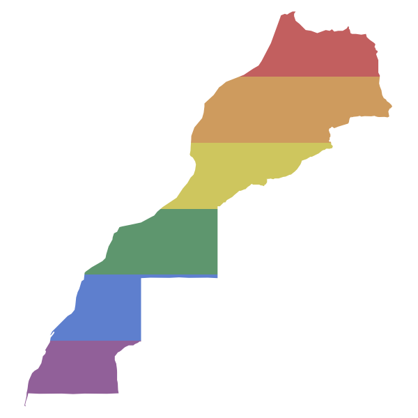 LGBT Morocco Flag