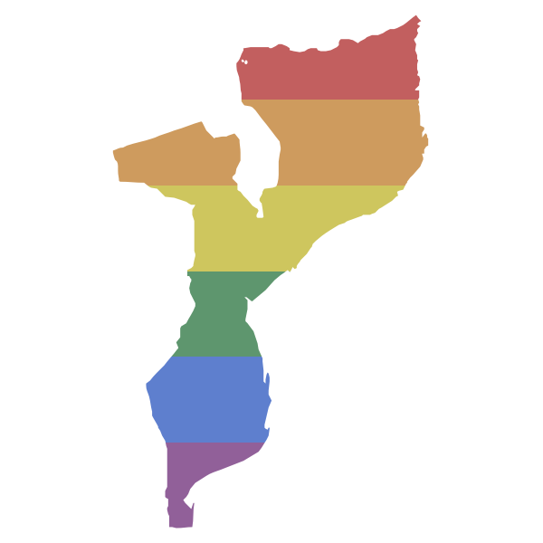 LGBT Mozambique Flag