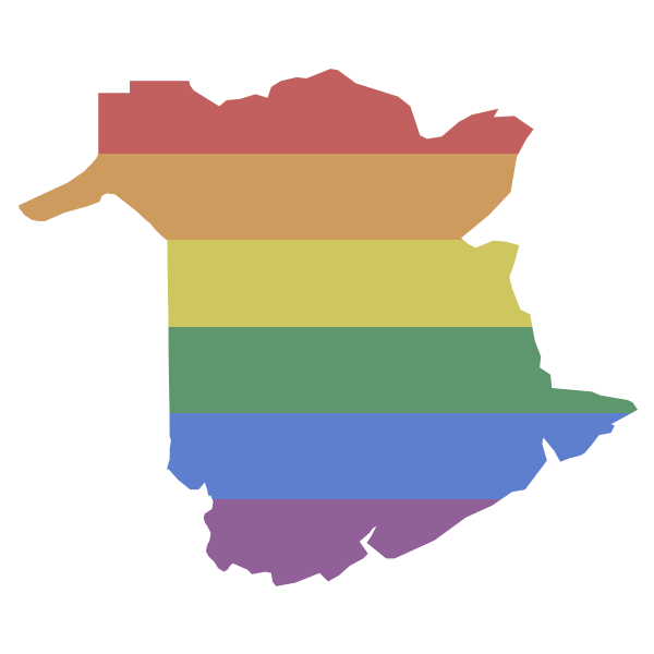 LGBT New Brunswick Flag
