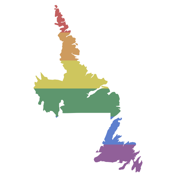 LGBT Newfoundland and Labrador Flag