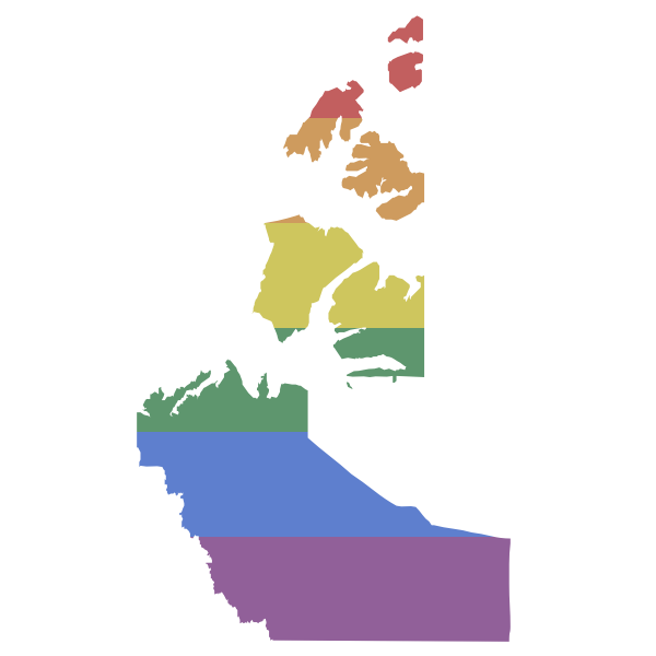 LGBT Northwest Territories Flag