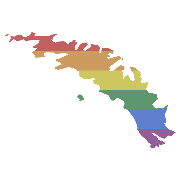LGBT South Georgia and the South Sandwich Islands Flag
