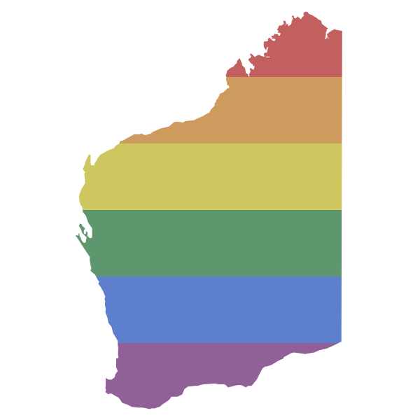 LGBT Western Australia Flag