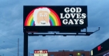 God Loves Gays Message Now Rotating On Same Michigan Digital Billboard As Anti-Gay Message