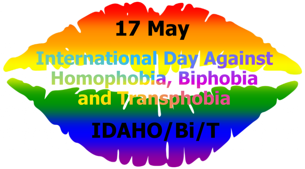 IDAHOT & IDAHOBiT take over from IDAHO in awareness of bi/trans/homophobia