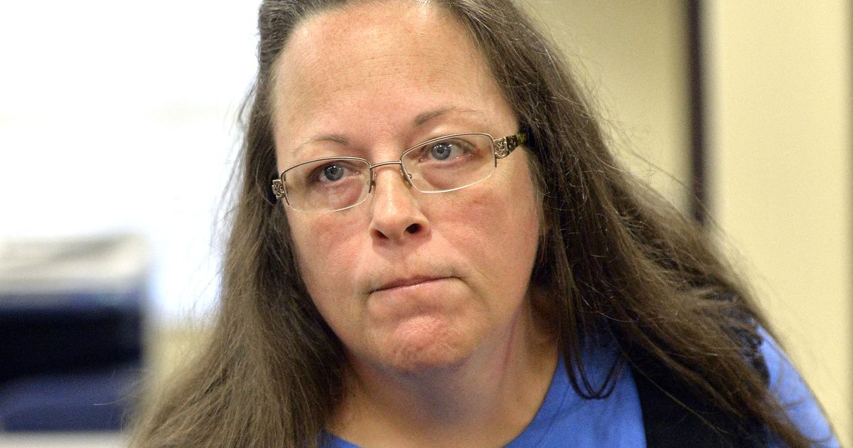 Kim Davis Jailed for Contempt in Kentucky Gay Marriage Dispute