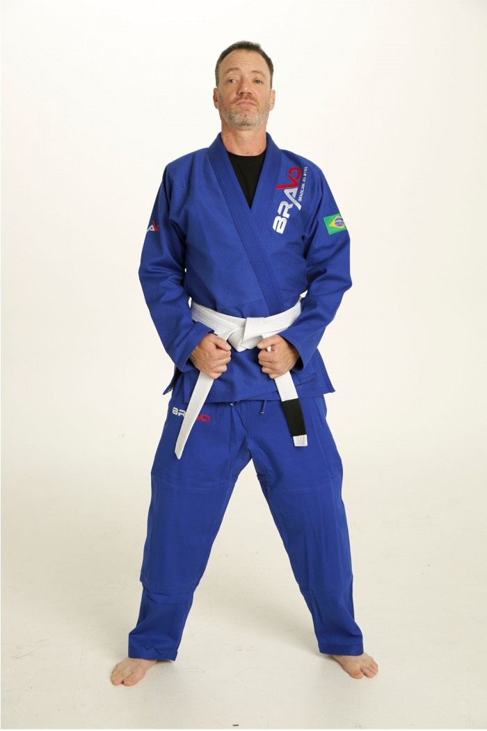 Navy Blue Jiu Jitsu Gi For Hot Weather Training | BRAVO