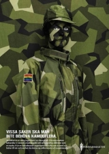 Sweden Armed Forces launches pride campaign: Some things you should not have to camouflage