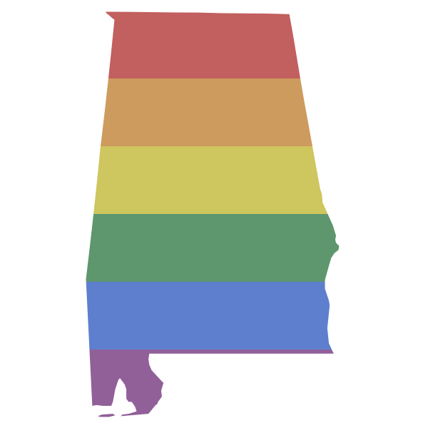 LGBT Alabama Flag