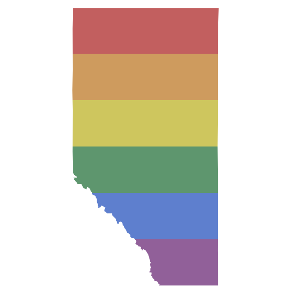 LGBT Alberta Flag