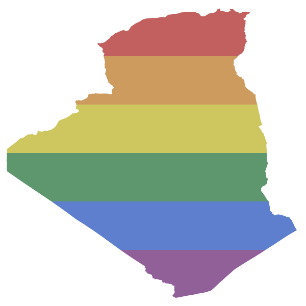 LGBT Algeria Flag