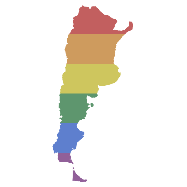 LGBT Argentina Flag