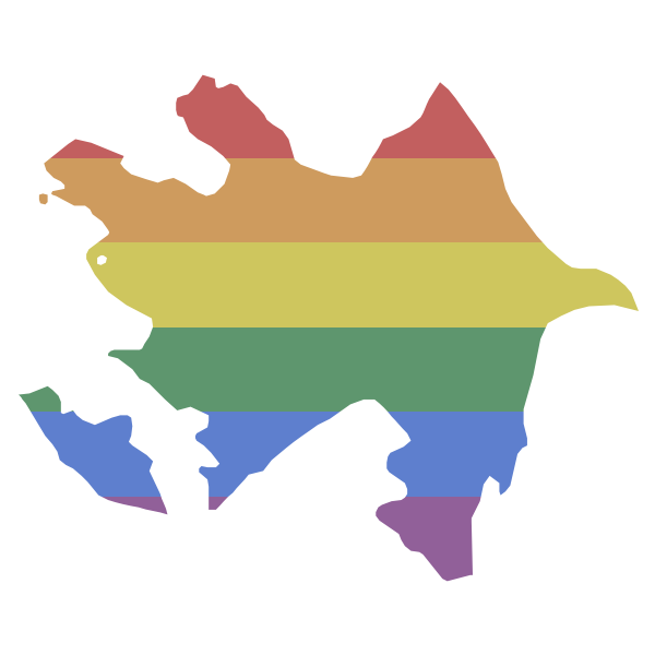 LGBT Azerbaijan Flag