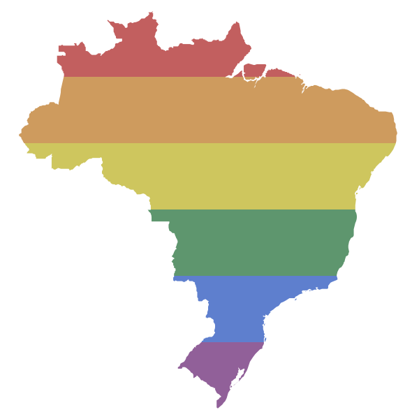LGBT Brazil Flag