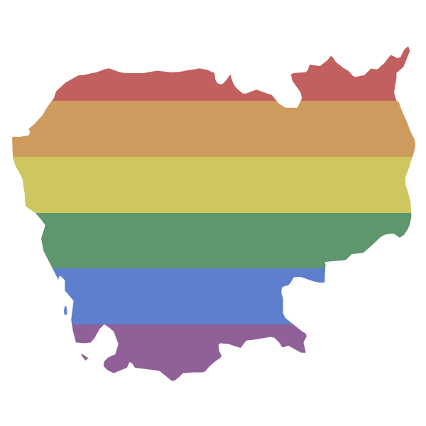LGBT Cambodia Flag