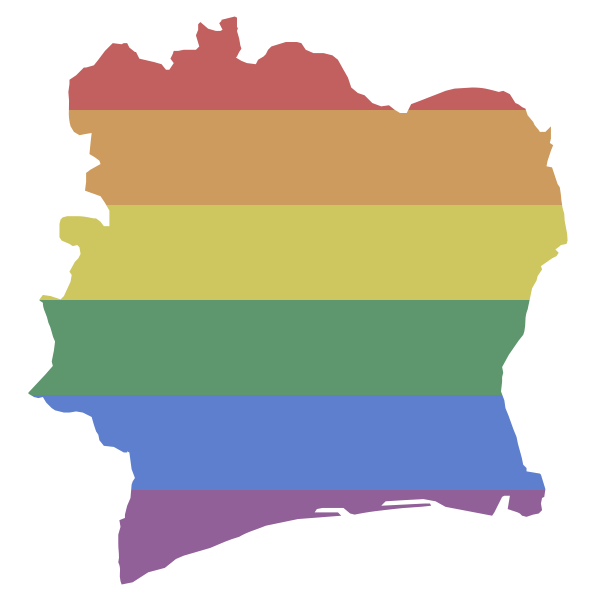 LGBT Côte d’Ivoire Flag