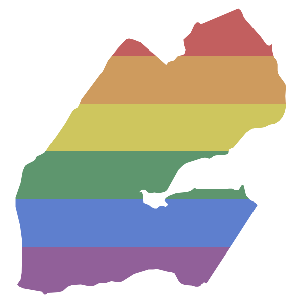 LGBT Djibouti Flag