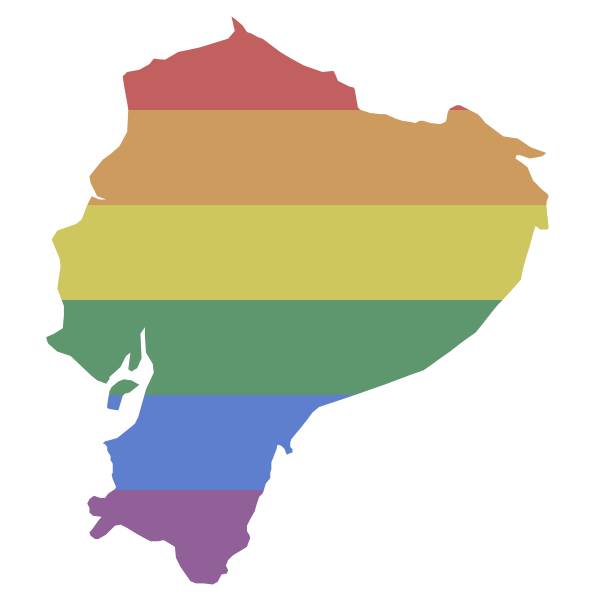 LGBT Ecuador Flag