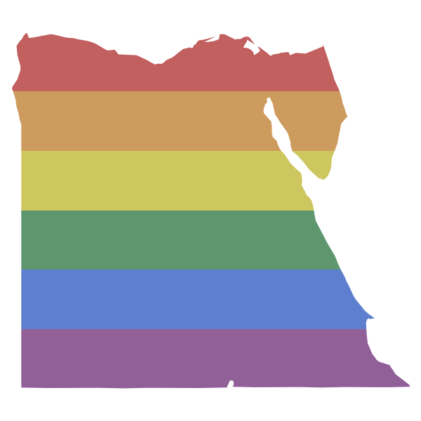 LGBT Egypt Flag
