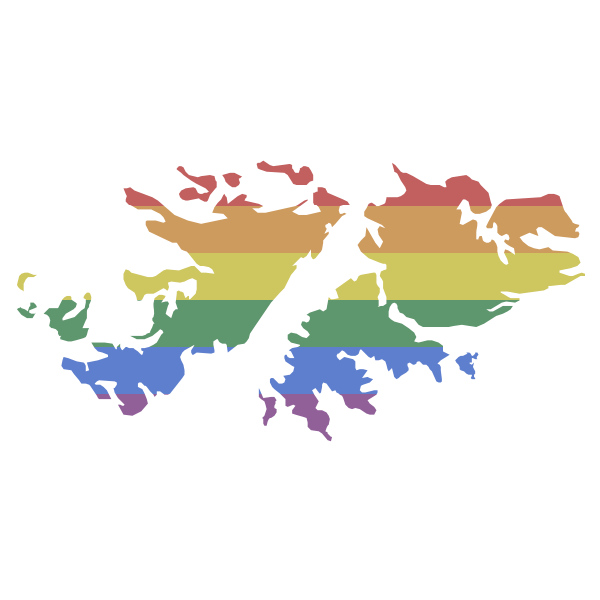 LGBT Falkland Islands Flag
