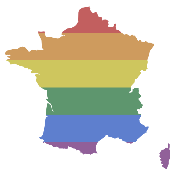 LGBT France Flag