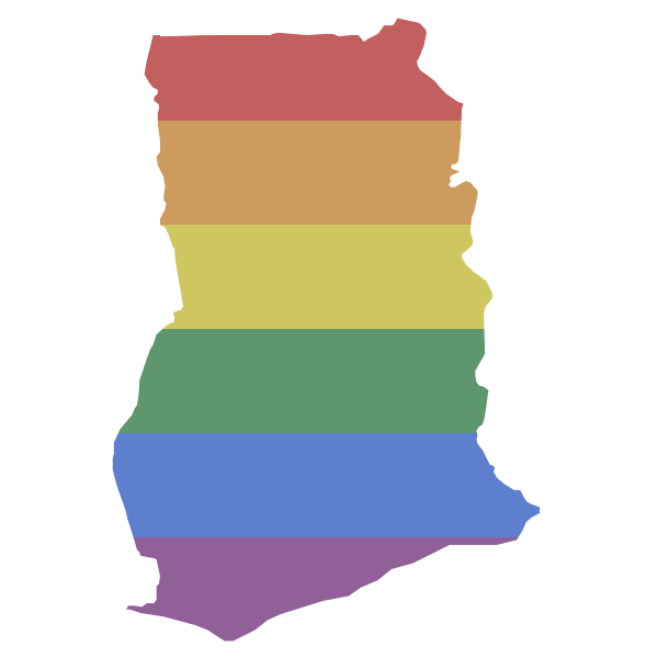 LGBT Ghana Flag