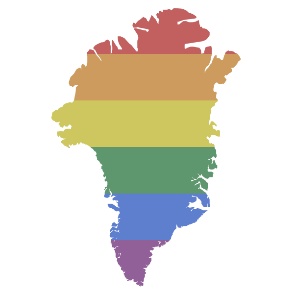 LGBT Greenland Flag