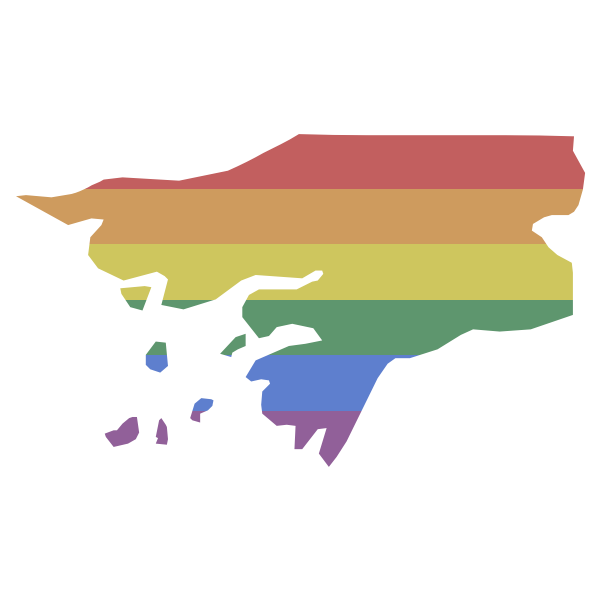 LGBT Guinea-Bissau Flag