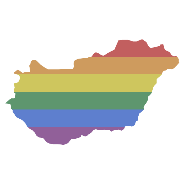 LGBT Hungary Flag