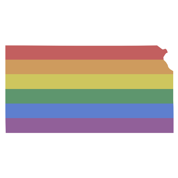 LGBT Kansas Flag