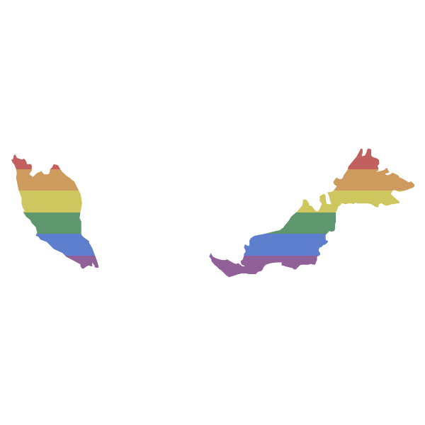 LGBT Malaysia Flag