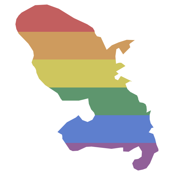 LGBT Martinique Flag