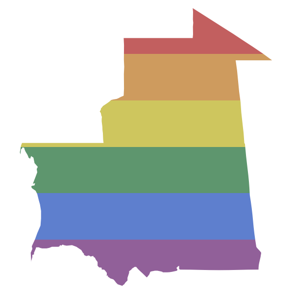 LGBT Mauritania Flag