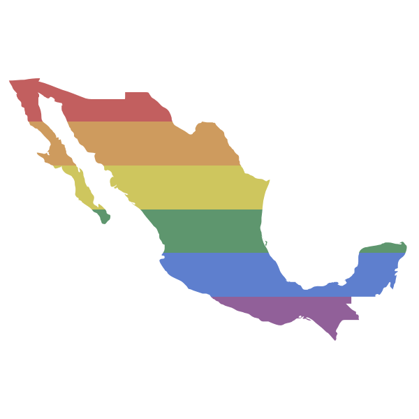 LGBT Mexico Flag