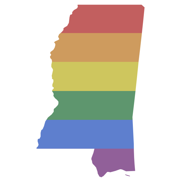 LGBT Mississippi Flag