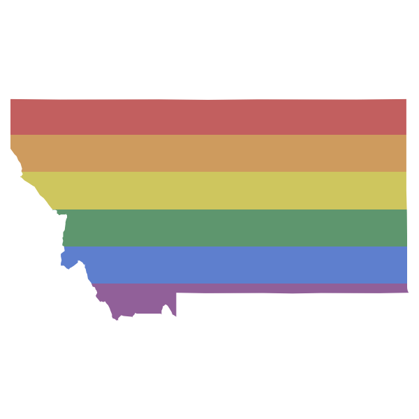 LGBT Montana Flag