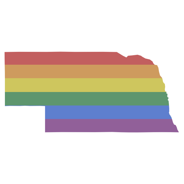 LGBT Nebraska Flag