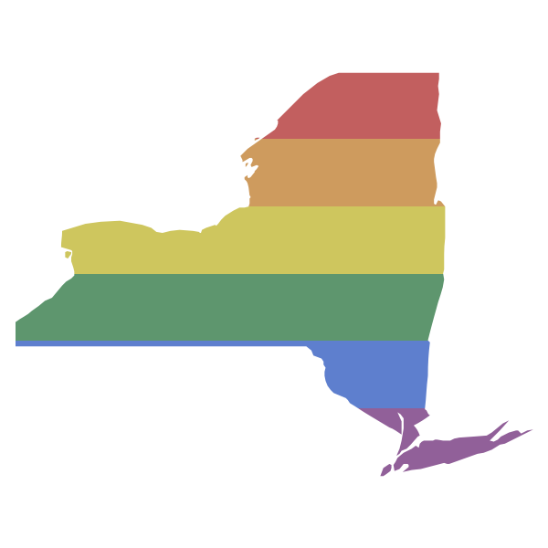 LGBT New York Flag