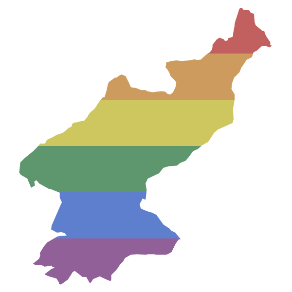 LGBT North Korea Flag