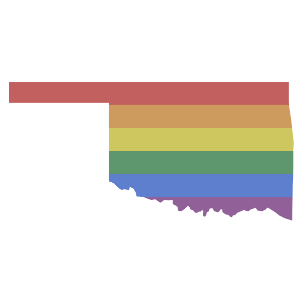 LGBT Oklahoma Flag