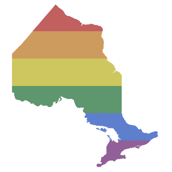 LGBT Ontario Flag