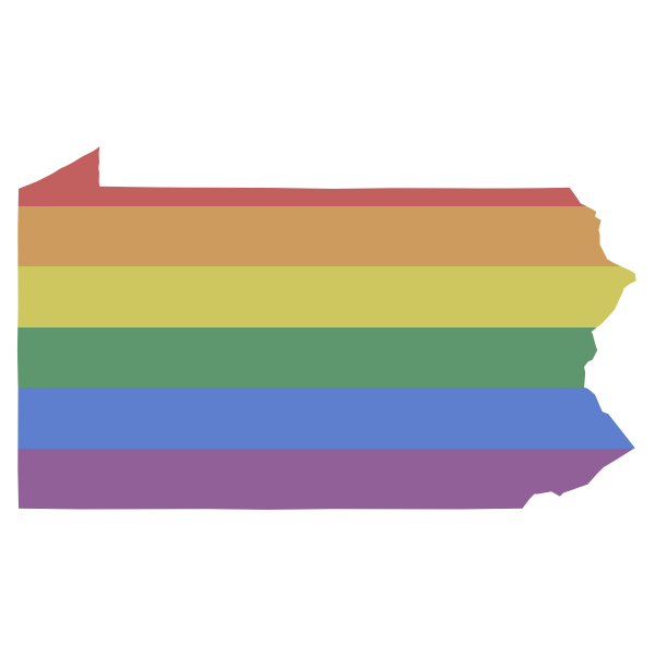 LGBT Pennsylvania Flag